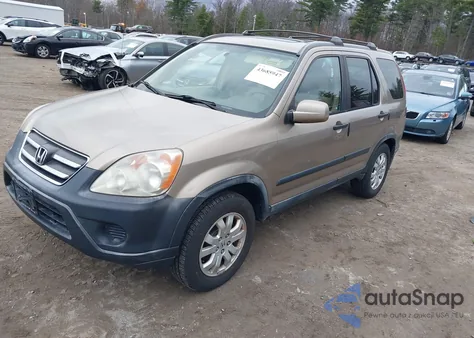 2005 Honda Cr-V Ex из США, поврежденный, VIN JHLRD788X5C009618
